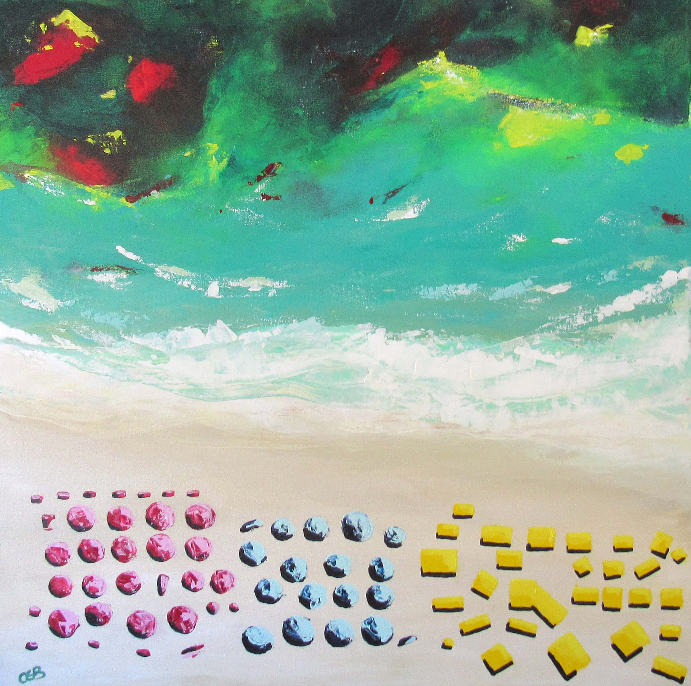 Scapes by Claire A Art Acrylic Canvas Art