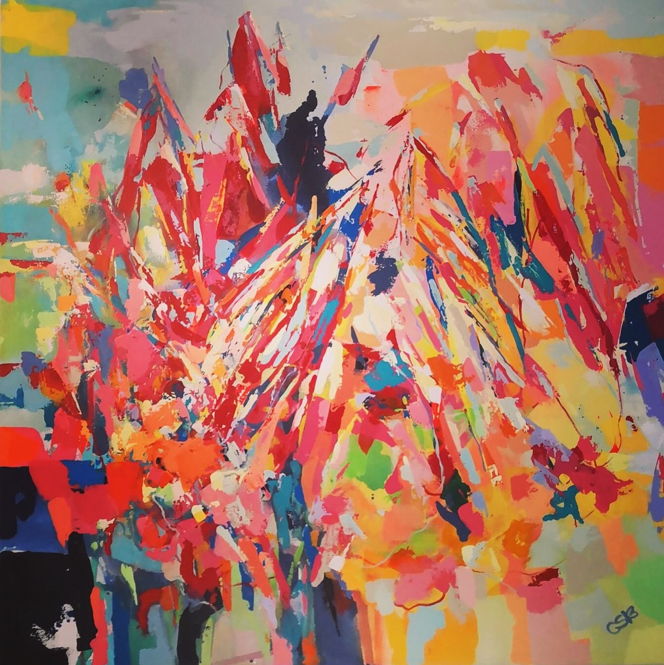 Protea Acrylic Art Pieces by Claire A Art