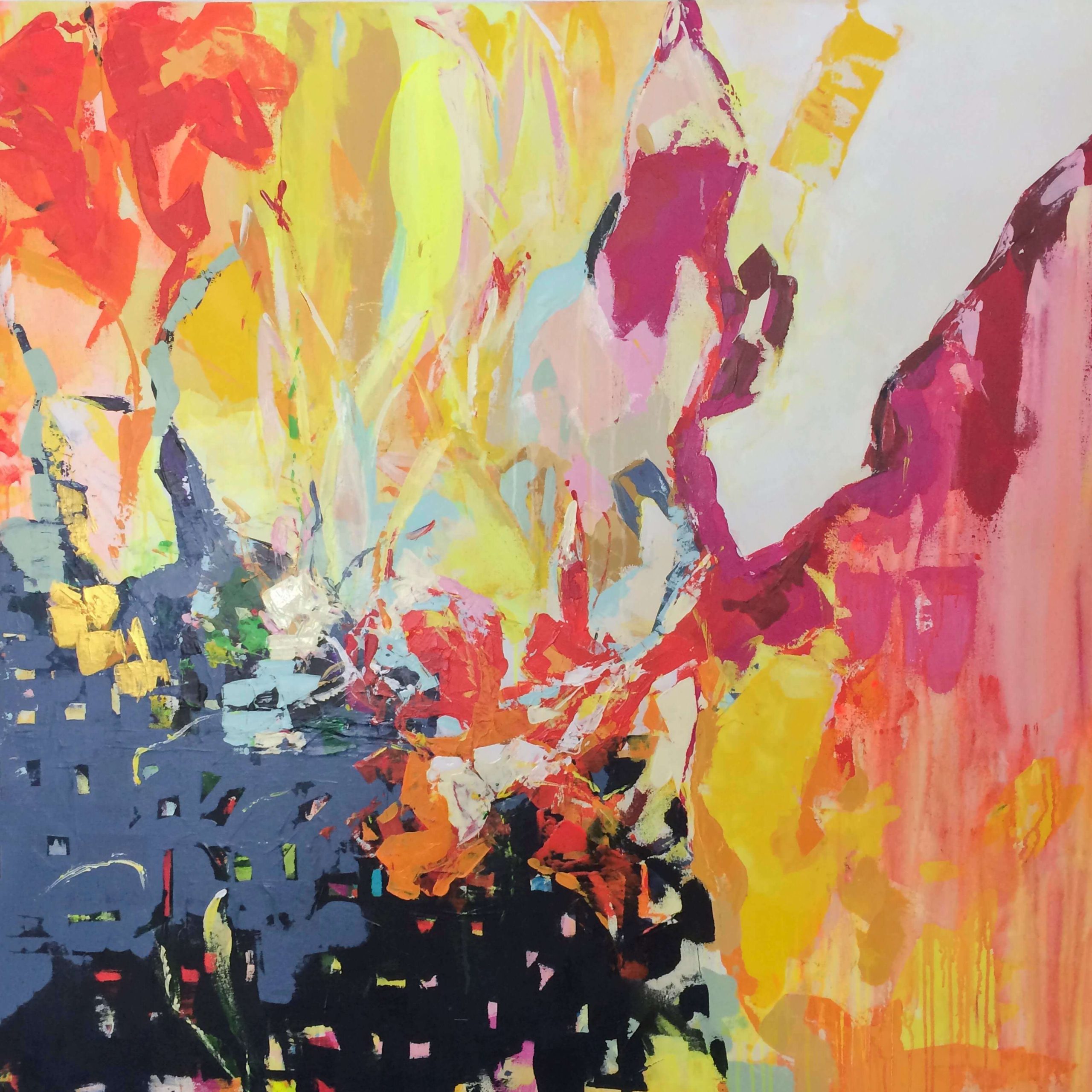 Individual Varied Acrylic Art Pieces by Claire A Art