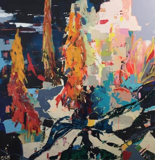 Claire A Art - Aloe Acrylic Paintings