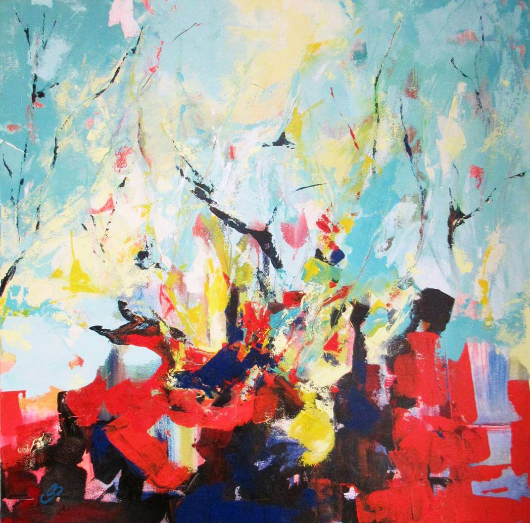 Individual Varied Acrylic Art Pieces by Claire A Art