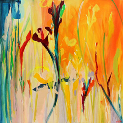 Individual Varied Acrylic Art Pieces by Claire A Art
