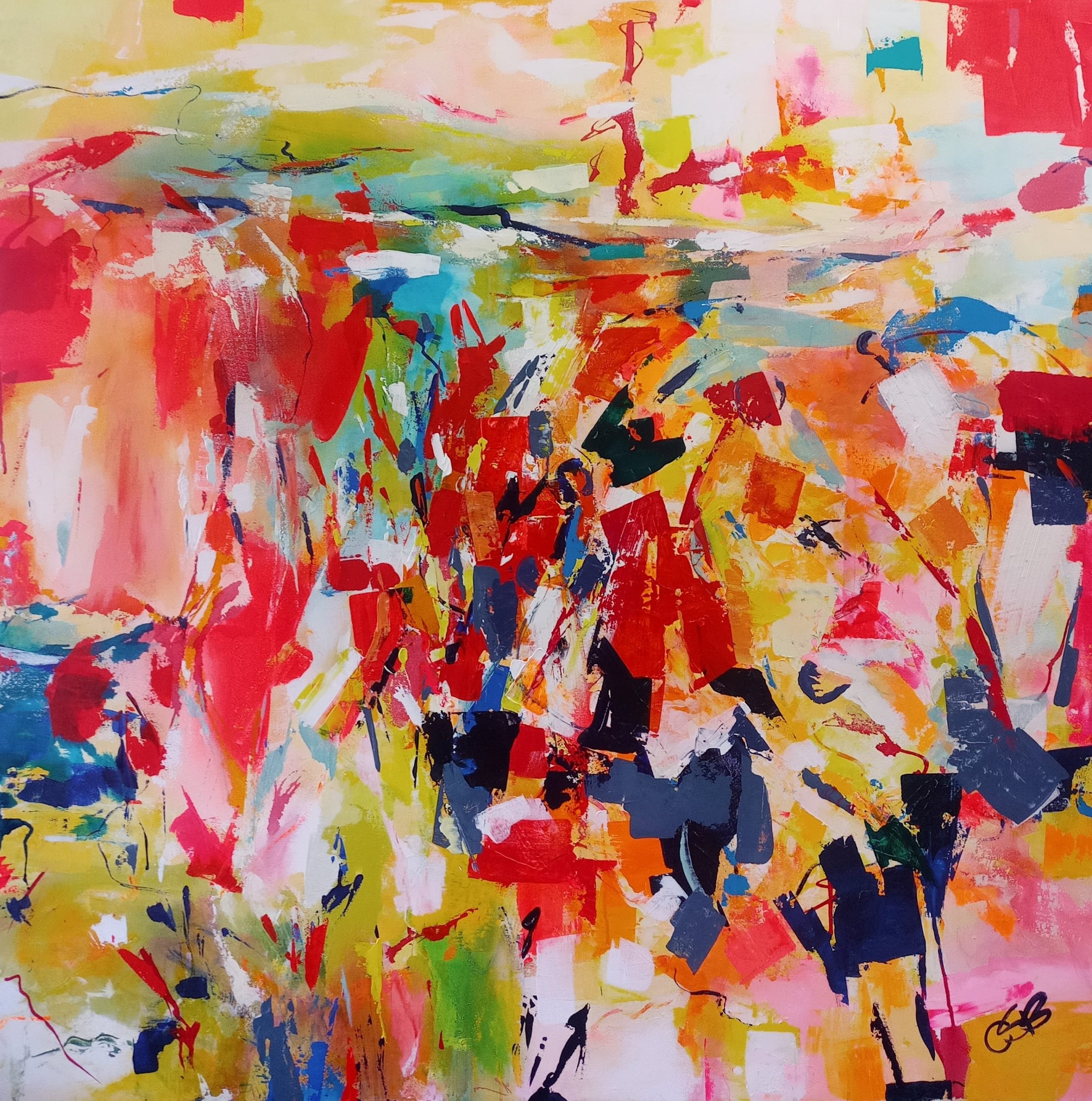 Protea Acrylic Art Pieces by Claire A Art