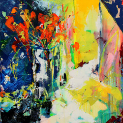 Individual Varied Acrylic Art Pieces by Claire A Art